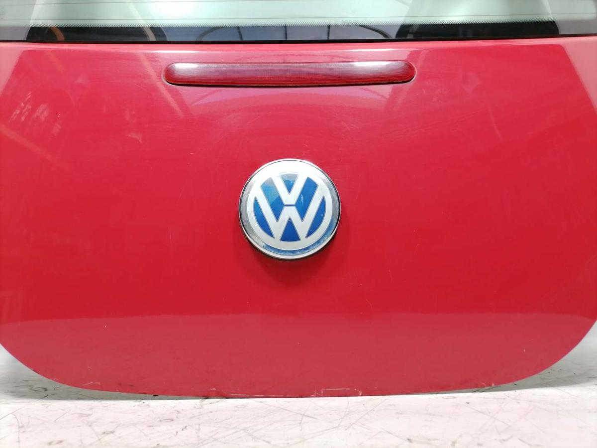VW New Beetle original Heckklappe mit Heckscheibe LG3L Rot Uni Bj.2000